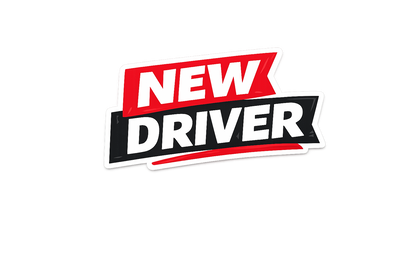 "New Driver" Car Sticker
