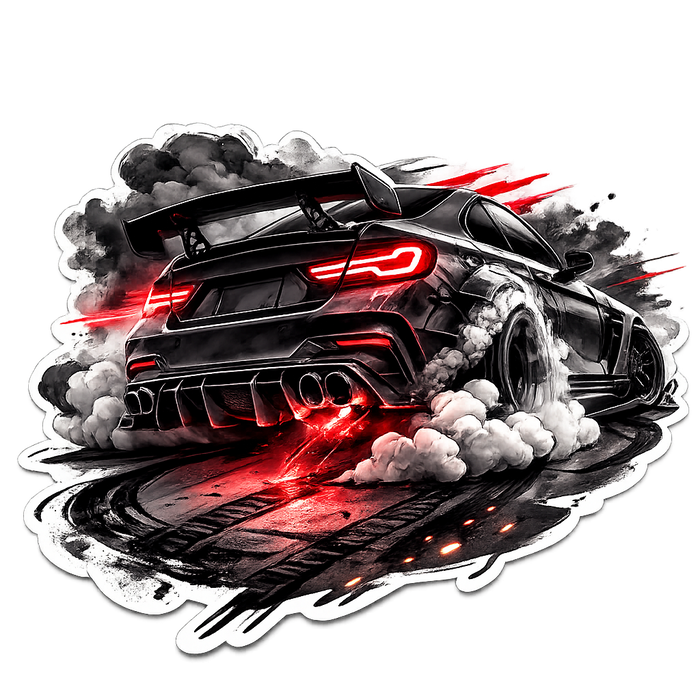 Cool Car Sticker